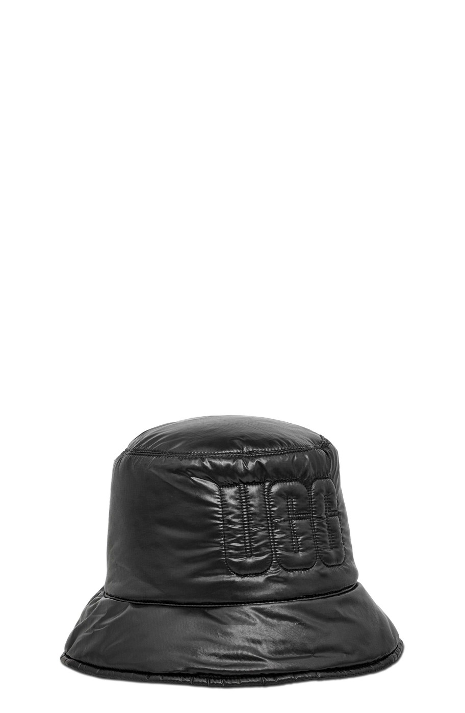 Women UGG Accessories | Quilted Logo Bucket Hat ,Ugg Black