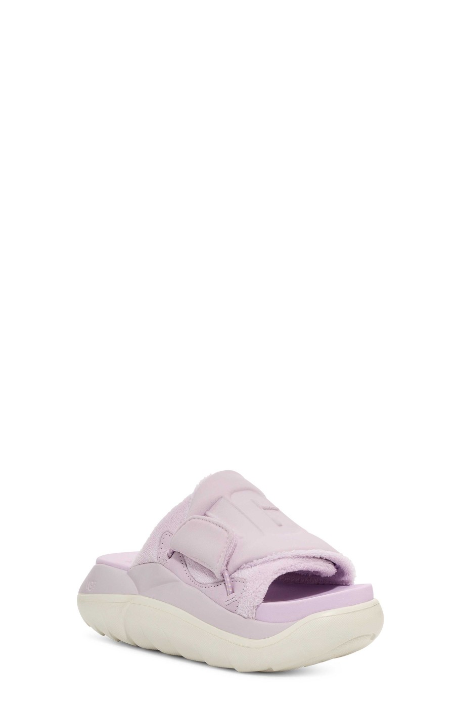 Women UGG Sandals & Slides | La Cloud Slide Lavender Fog