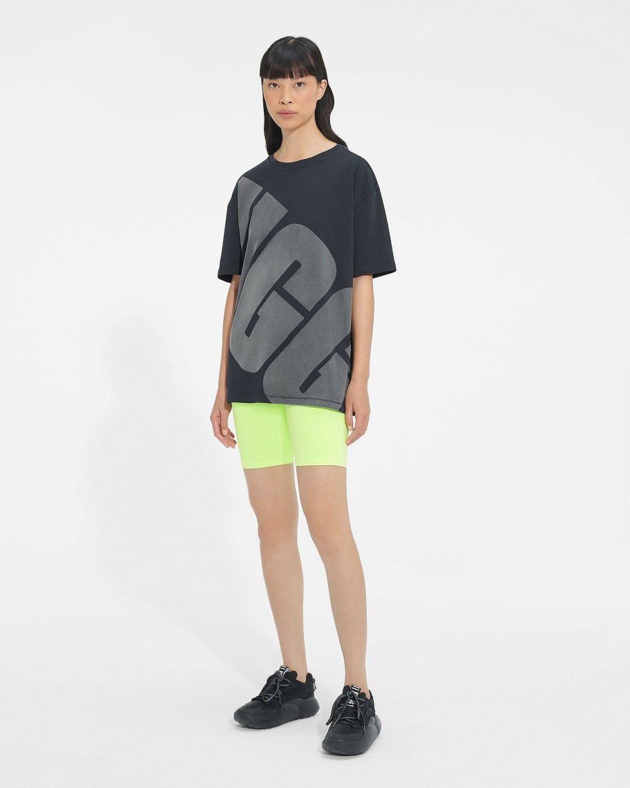 Women UGG RTW Collection | Jacqueline Logo Tee Black / Coal