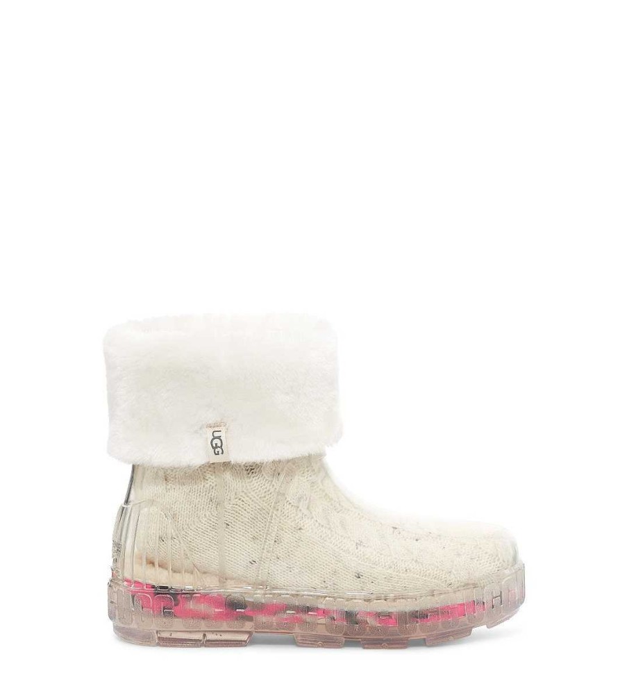 Women UGG Weather Boots | Drizlita Clear Natural