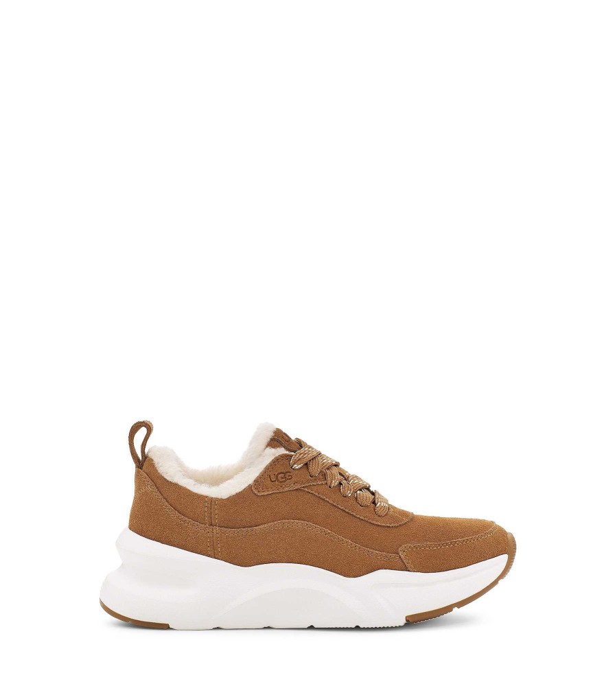 Women UGG Sneakers | La Glide Heritage Chestnut Suede