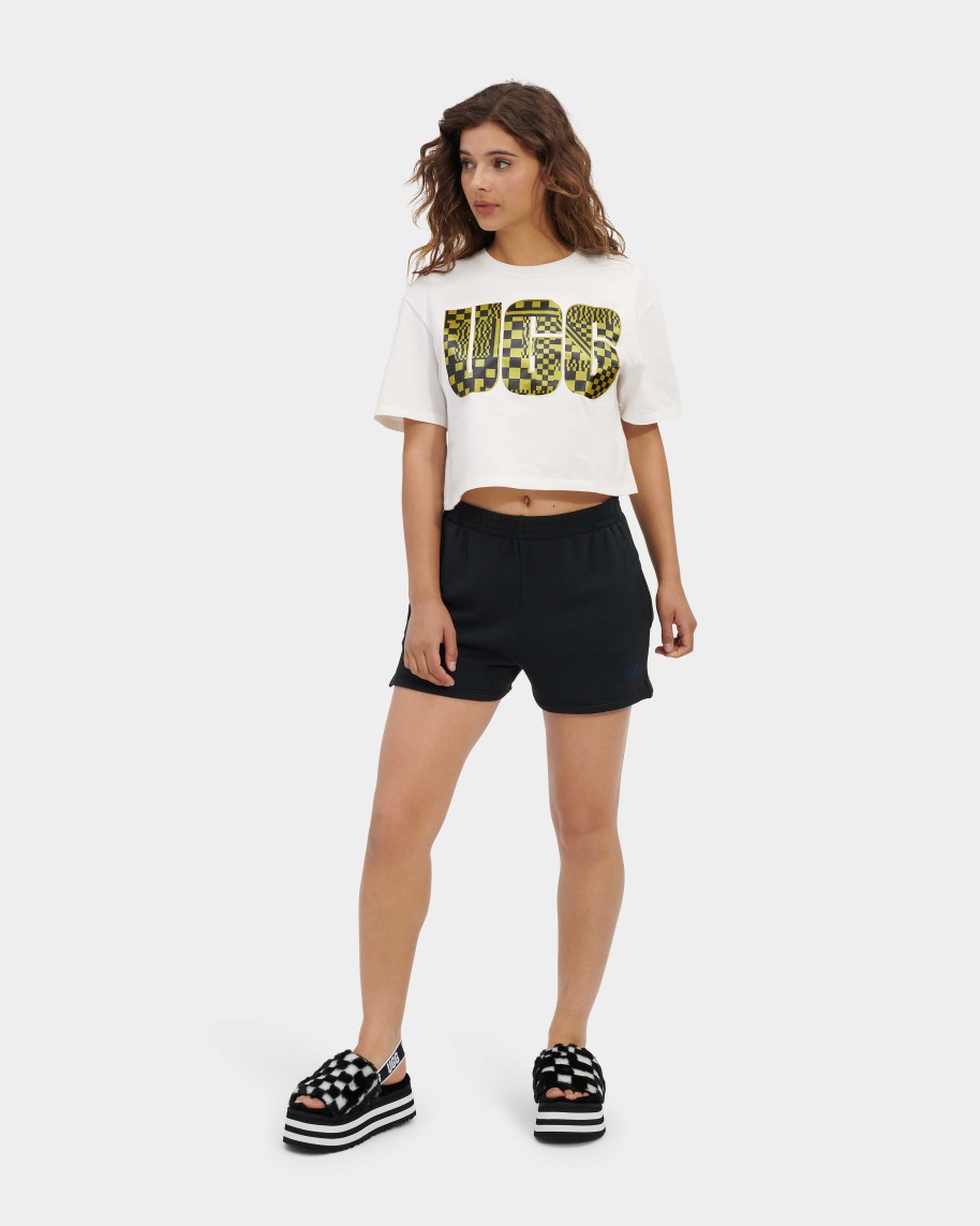 Women UGG RTW Collection | Thahlia Cropped Logo Tee,Ugg Nimbus