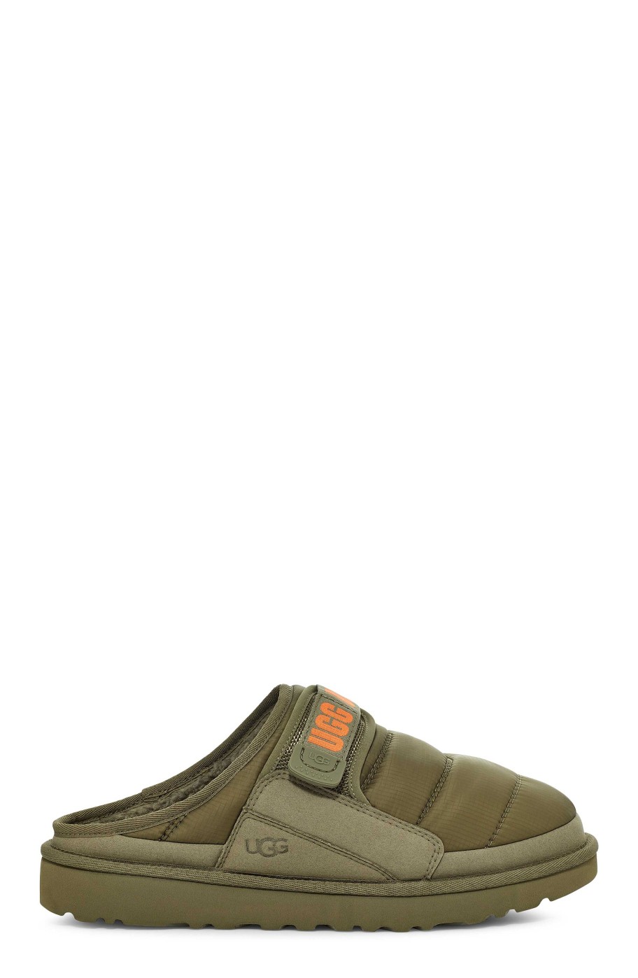 Men UGG | Dune Slip-On Puft,Ugg Moss Green / Orange