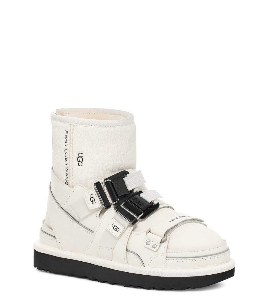 Women UGG Classic Boots | Ugg X Feng Chen Wang Sandal,Ugg White / Black