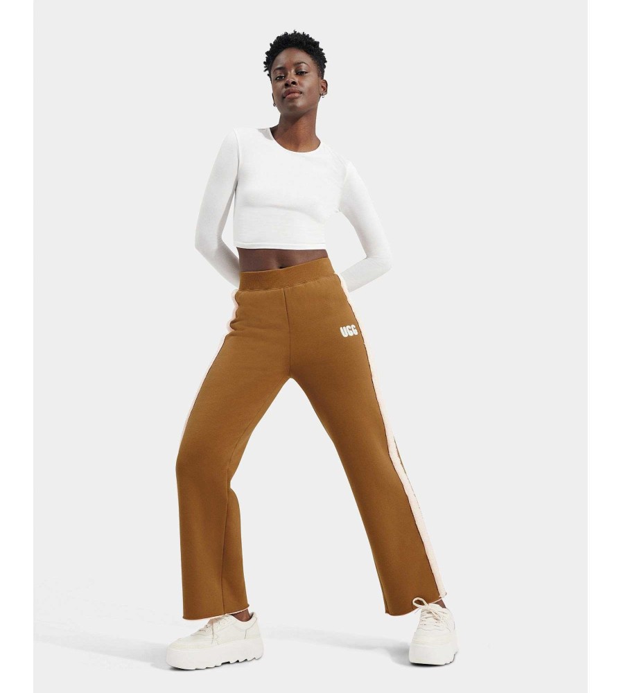 Women UGG RTW Collection | Myah Bonded Fleece Pant Chestnut