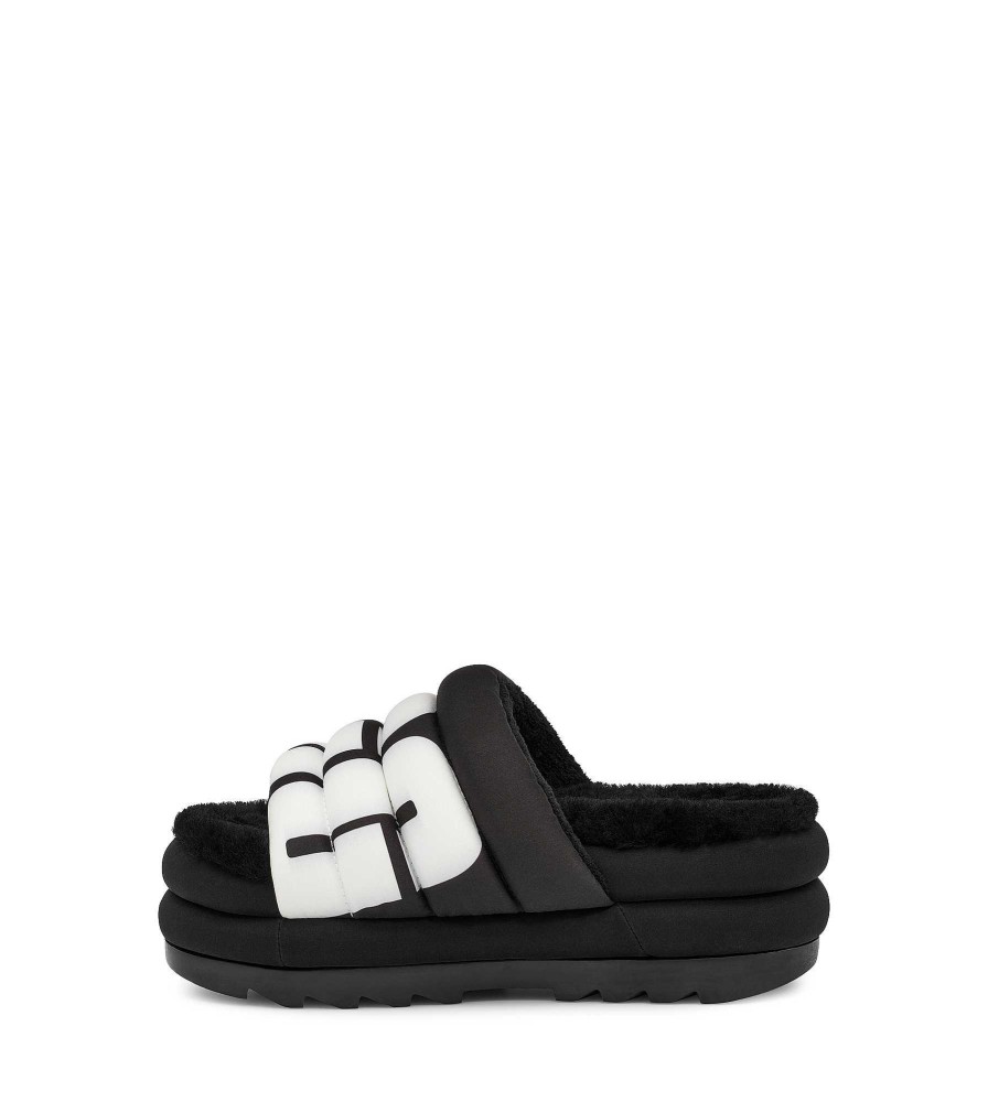 Women UGG Sandals & Slides | Maxi Slide Logo Black