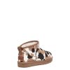 Women UGG Classic Boots | Classic Ultra Mini Cow Print Chestnut