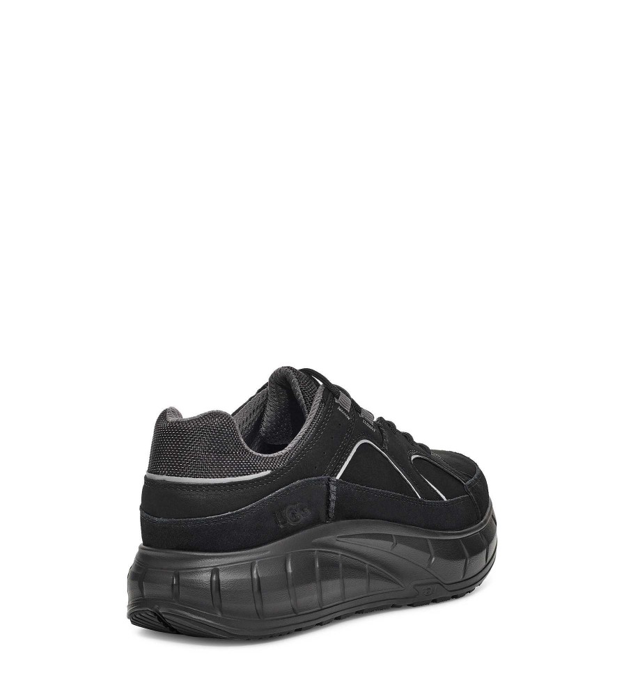 Men UGG Sneakers | Westsider Low Weather,Ugg Black / Dark Grey Nubuck