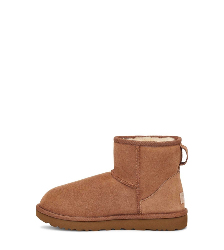 Women UGG Classic Boots | Classic Mini Ii Chestnut