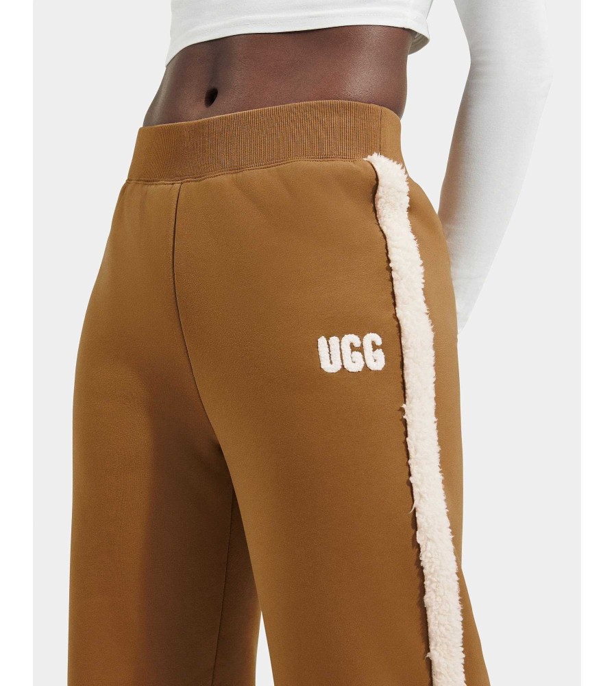 Women UGG RTW Collection | Myah Bonded Fleece Pant Chestnut