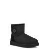 Women UGG Classic Boots | Mini Bailey Button Ii ,Ugg Black