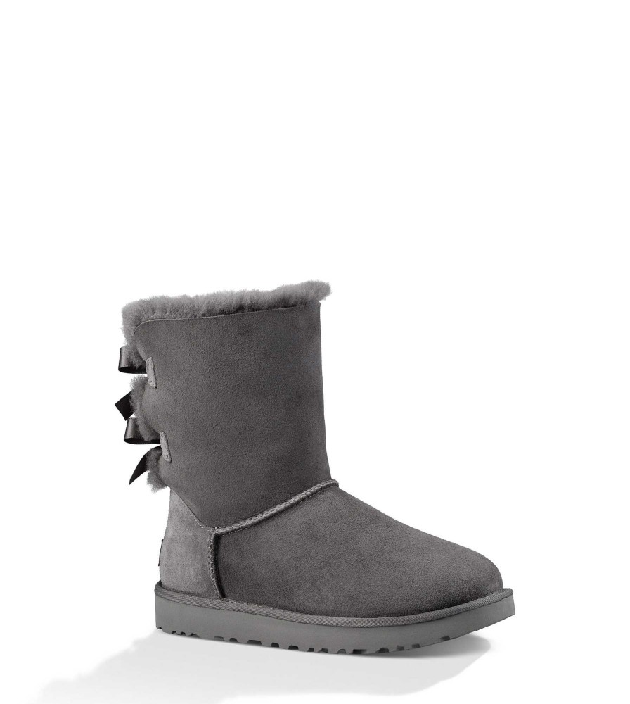 Women UGG Classic Boots | Bailey Bow Ii,Ugg Grey