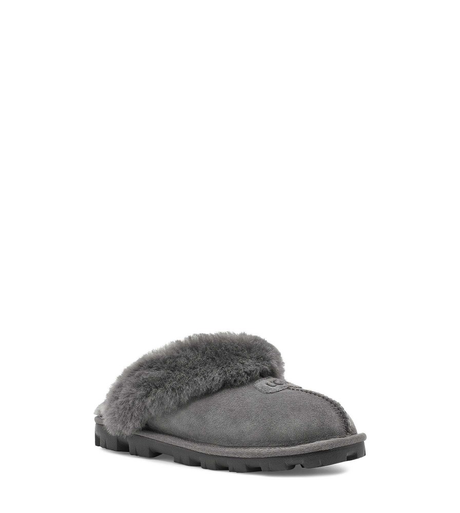 Women UGG Slippers | Coquette Grey