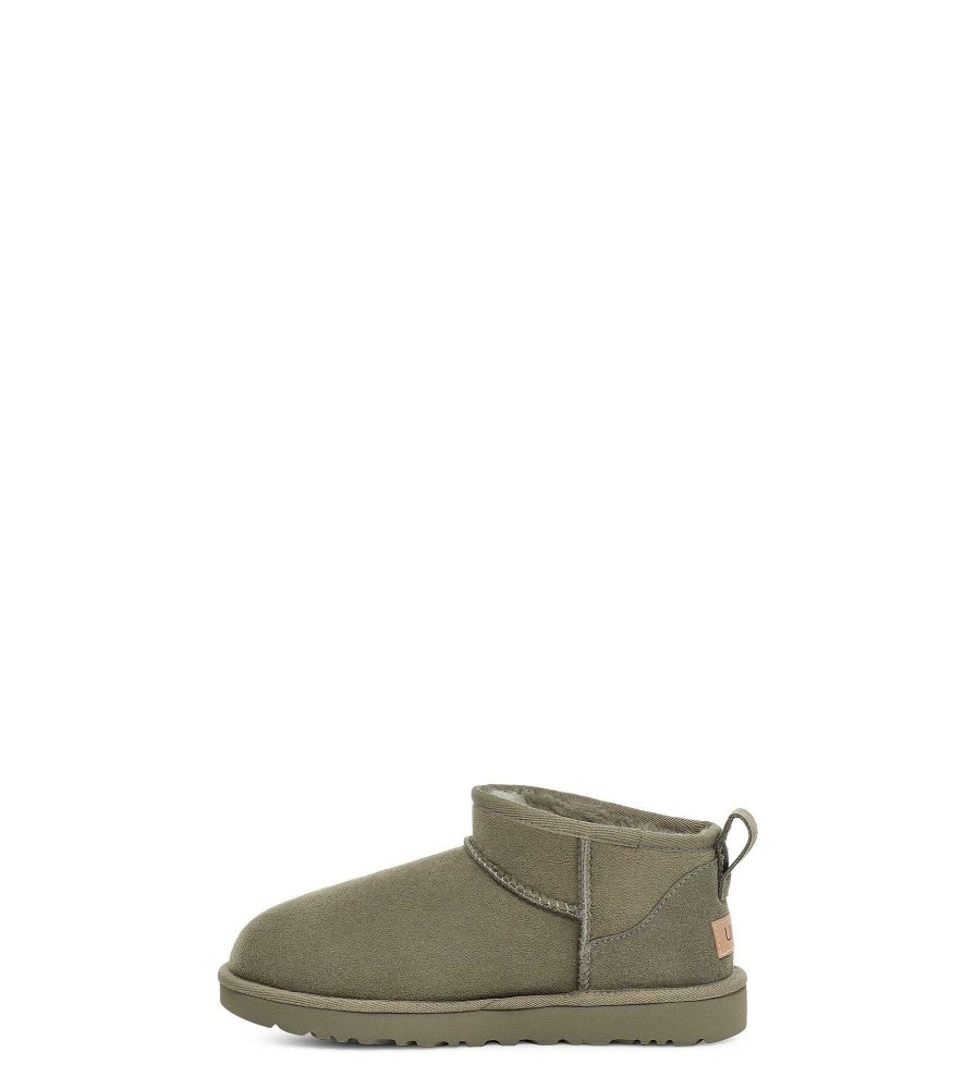 Women UGG Classic Boots | Classic Ultra Mini Moss Green