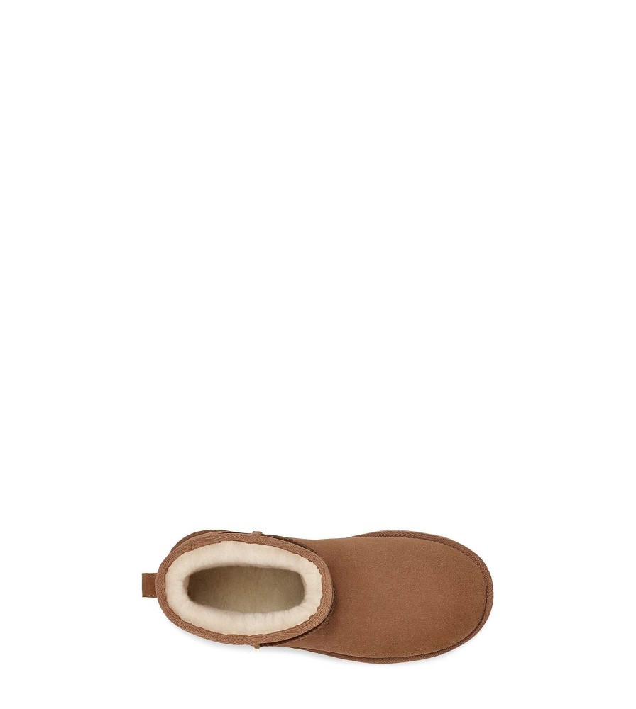 Women UGG Classic Boots | Classic Mini Platform Chestnut