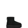 Women UGG Classic Boots | Classic Mini Platform Black