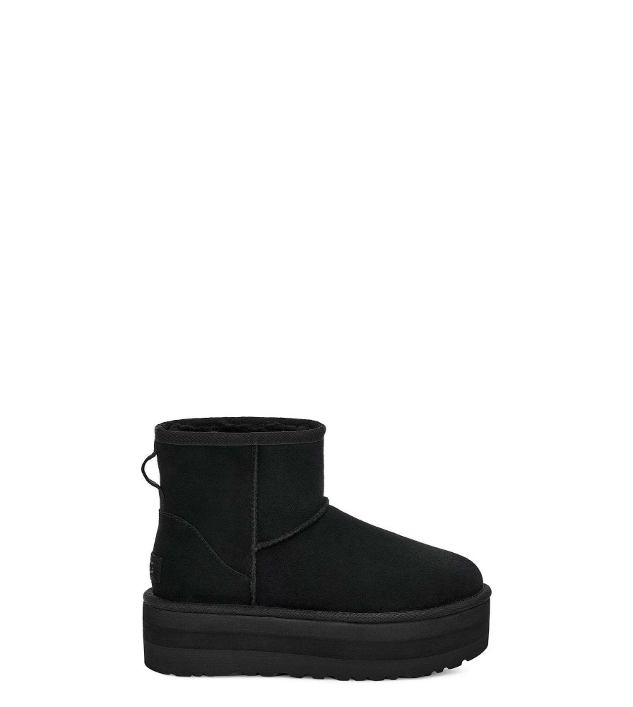 Women UGG Classic Boots | Classic Mini Platform Black