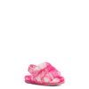 Kids UGG Slippers | Fluff Yeah Slide Marble Pink Rose / Seashell Pink