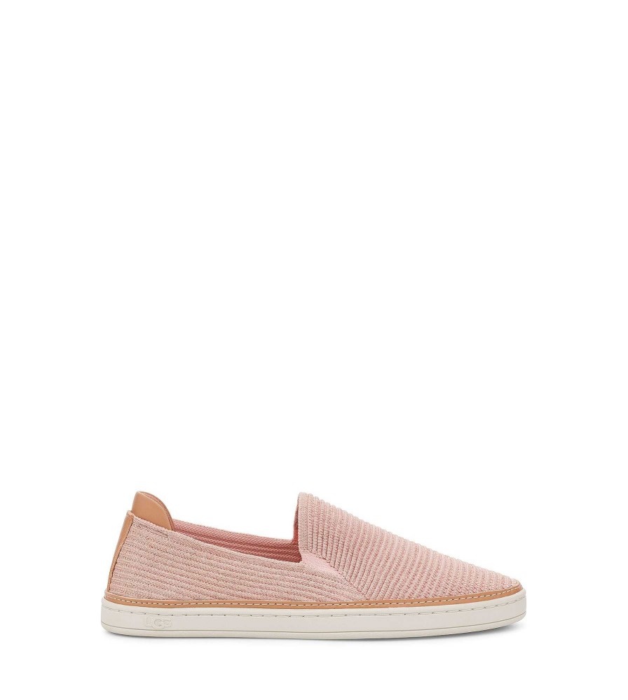 Women UGG Sneakers | Sammy Rose / Rose Gold Rib Knit