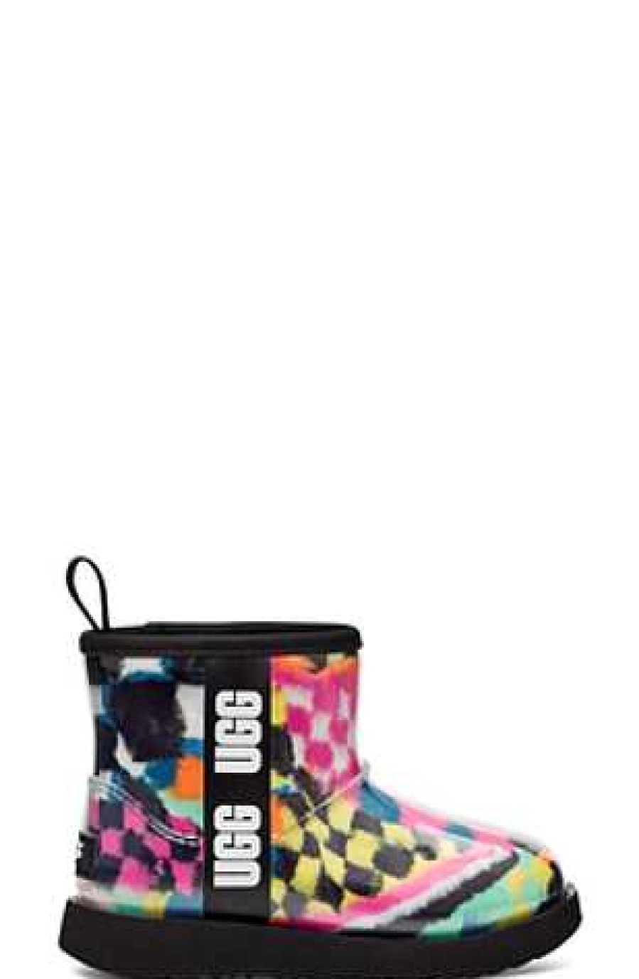 Kids UGG Boots | Classic Clear Mini Checks,Ugg Black Multi