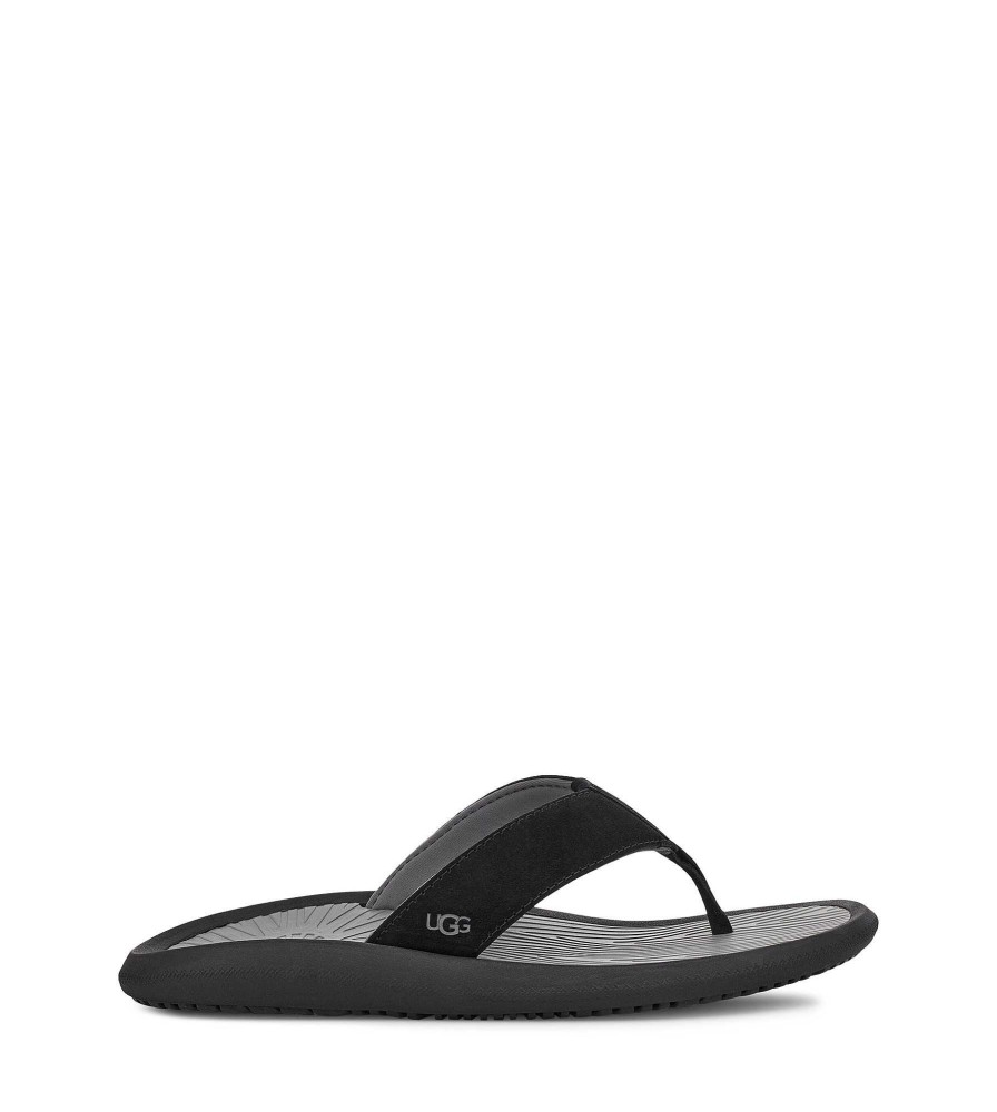 Men UGG Sandals & Slides | Brookside Ii Flip Black